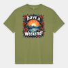 Heavyweight Cotton Unisex Garment Dyed T-Shirt Thumbnail