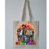 Budget Calico Tote Bag Thumbnail