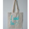 Budget Calico Tote Bag Thumbnail